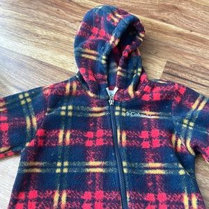 Columbia fleece baby suit